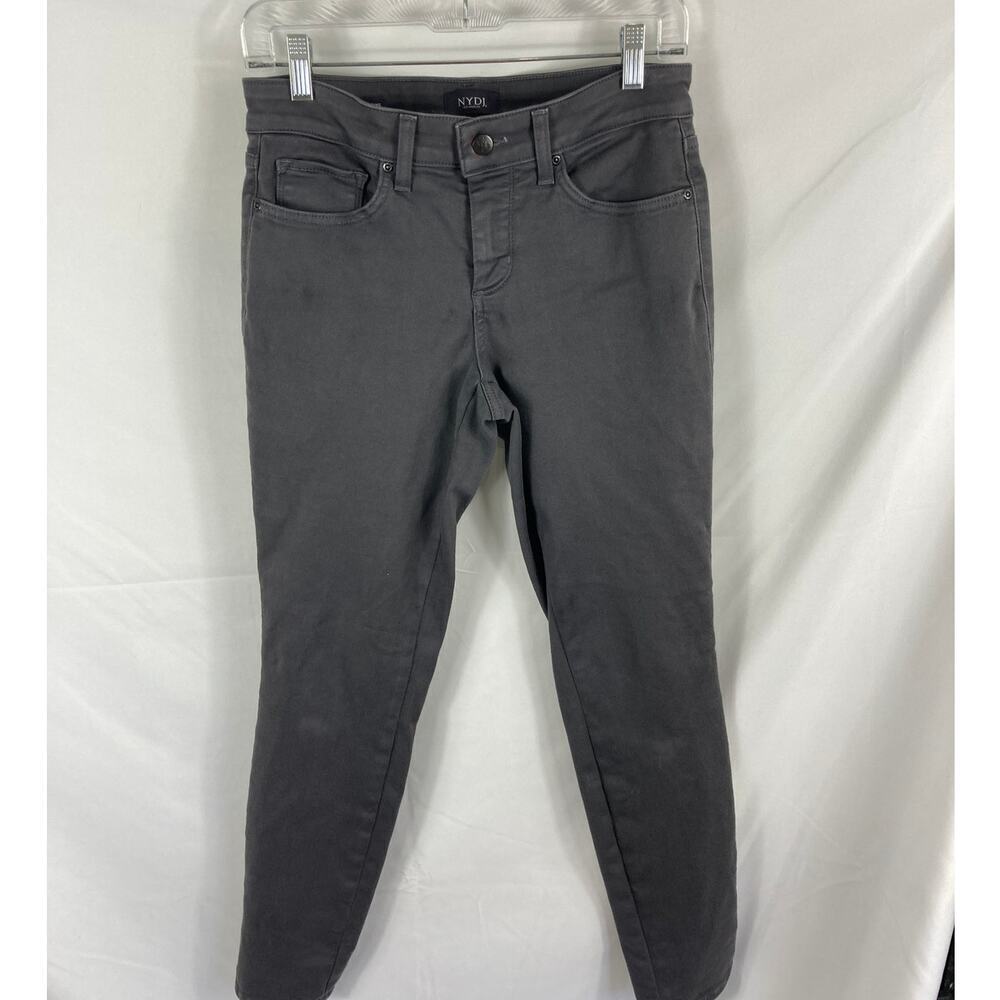 NYDJ Ami Skinny Lift Tuck Jegging Grey Size 4